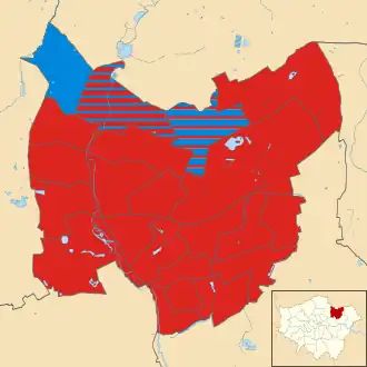 2022 results map