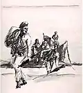 REINFORCEMENTS LANDING by Ronald Pepin, CAT I, 1966