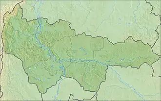 Pim (river) is located in Khanty–Mansi Autonomous Okrug