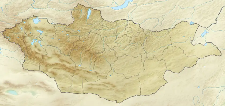 Djadochta Formation is located in Mongolia