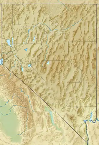 Las Vegas is located in Nevada