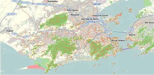 Carioca Arena 1 is located in Rio de Janeiro