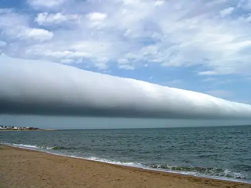 Roll cloud (February 2009)