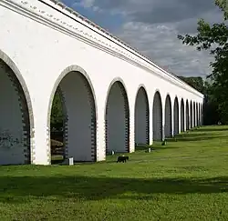 Rostokino Aqueduct in Moscow