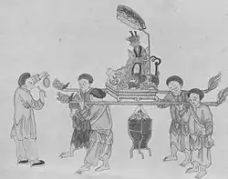 Image 2Ceremonial procession of Thành hoàng, 19th century (from Culture of Vietnam)