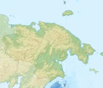Yablon (river) is located in Chukotka Autonomous Okrug