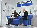 Christhard Läpple, Ryad Assani-Razak at the Leipzig Book Fair 2014