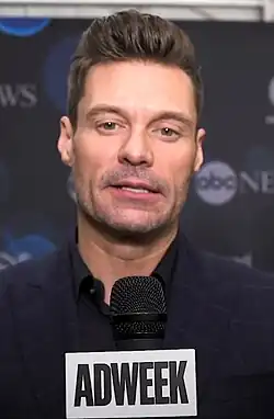 head shot of Ryan Seacrest