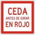 R-4-7 Yield before turning right on red