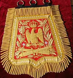 Figure 8: General Desvaux de Saint-Mauriece's sabretache.