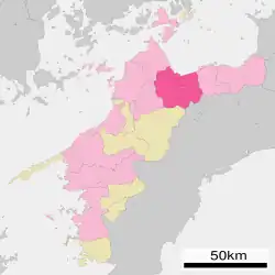 Location of Saijō