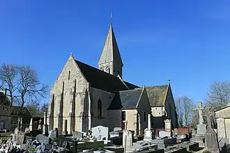 The church in Saint-Loup-Hors