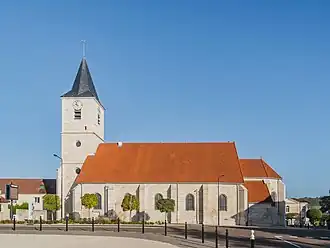 The church in Biesles