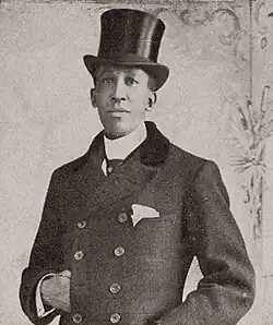 Sam Lucas (1848–1916), pictured in 1902, was the first Black man to portray the role of Uncle Tom on stage and screen.