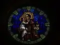 Stained glass window