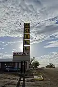 The lone motel of San Jon, established in 1946.