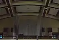 Organ in the choir loft