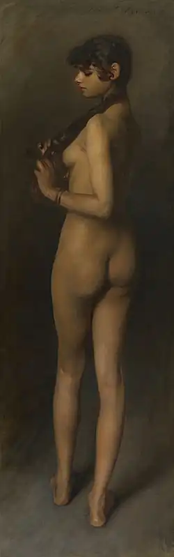 Life Study (Study of an Egyptian Girl), c. 1891