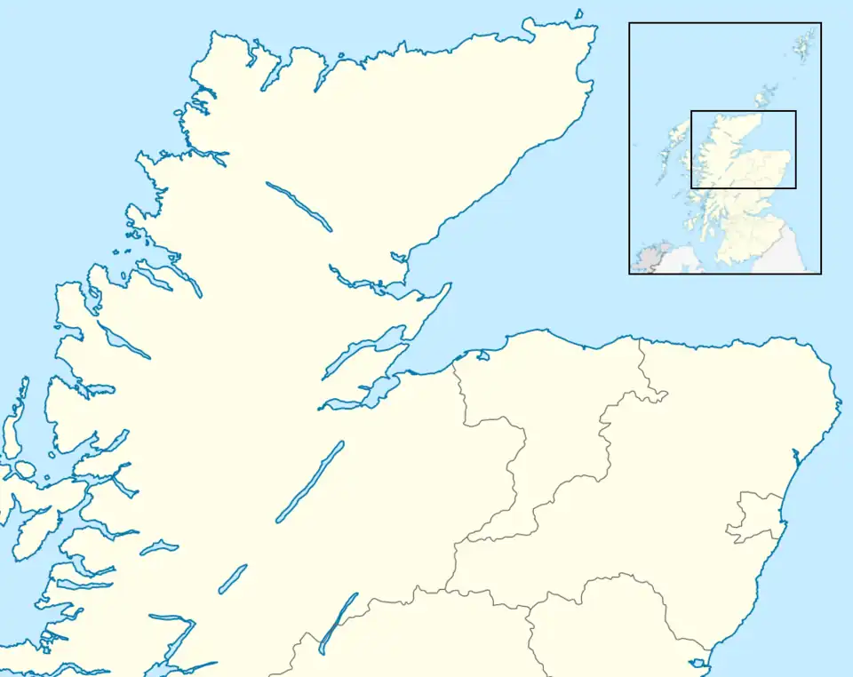 2025–26 Highland Football League is located in Scotland North