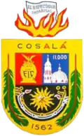 Official seal of Cosalá Municipality