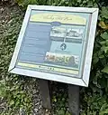 Sign about the park