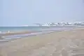 Image 25Qurum Beach - Crowne Plaza Muscat can be seen in the distance (on the cliff-top) (from Tourism in Oman)