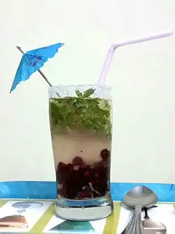 Shikanjvi is a traditional lemonade originating from the Indian subcontinent.