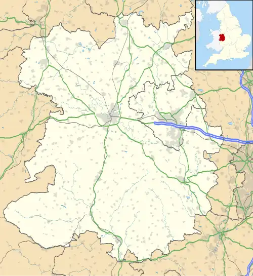 Lilleshall is located in Shropshire