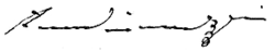 Ferdinand I & V's signature