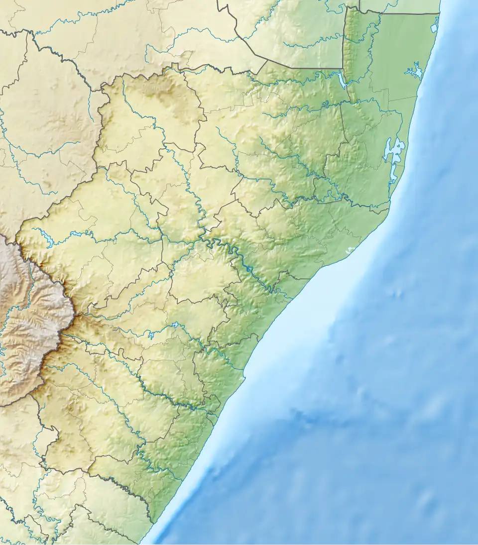 Spion Kop is located in KwaZulu-Natal