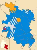 2011 results map