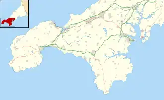 Tinner's Arms is located in Southwest Cornwall