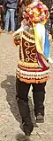 One of the four traditional spadonari during "sword dance"