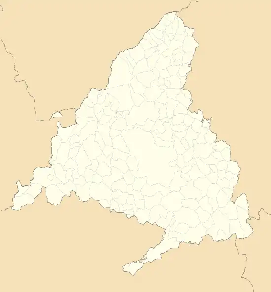 2020–21 Segunda División is located in Community of Madrid