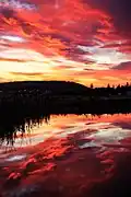 Sunset at a local pond