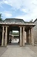 The second precinct of the temple
