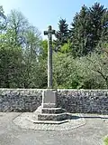 The war memorial.