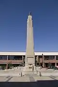 The Sugar House Monument, designed by Anderson and constructed by Malin.