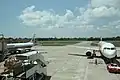 Boarding gate view of Sultan Ismail Petra Airport