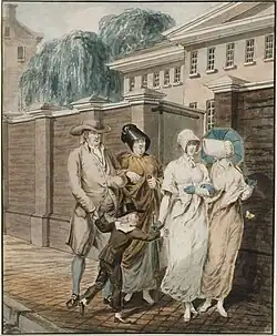John Lewis Krimmel, Sunday Morning (ca.1813)