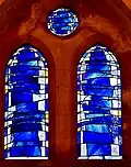 Jacob's Ladder window by Lisa Burkl, 1993
