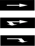 Lane selection arrows