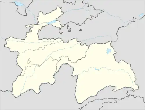 2019 Tajikistan Higher League is located in Tajikistan