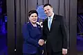 Polish Prime Minister Szydło with Jüri Ratas (2017)