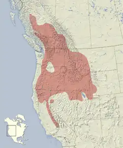 Map of range