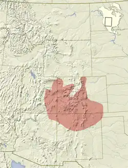 Map of range