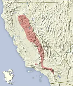 Map of range