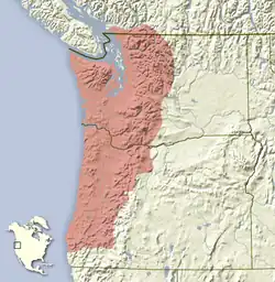 Map of range