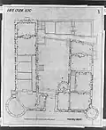 Map of the ground floor