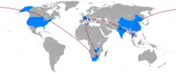 Season one route map